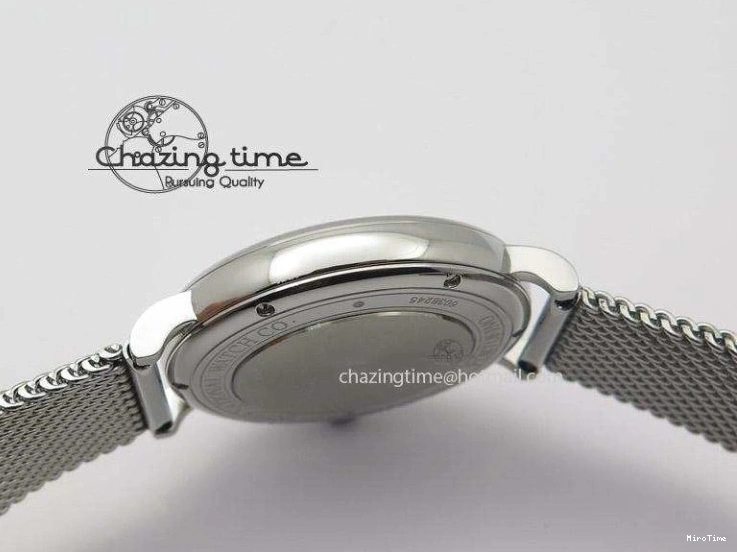 MIROTIME 0506 Portofino SCHAFFHAUSEN SS MKF 1:1 Best Edition Black Dial On Mesh Bracelet A Sporty 7342